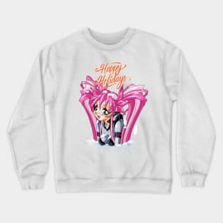 Happy Holidays Hoodies & T-Shirts Crewneck Sweatshirt